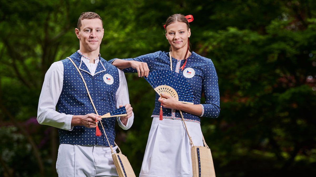 Čeští olympionici pojedou do Tokia v oblečení, které je inspirované folklorem